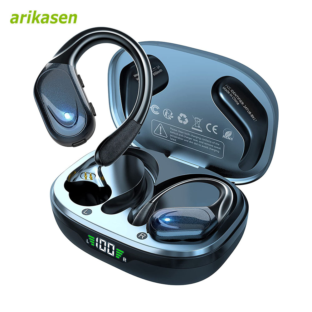 Phone Accessories Amazon - Auriculares inalámbricos deportivos Bluetooth 5,3 con