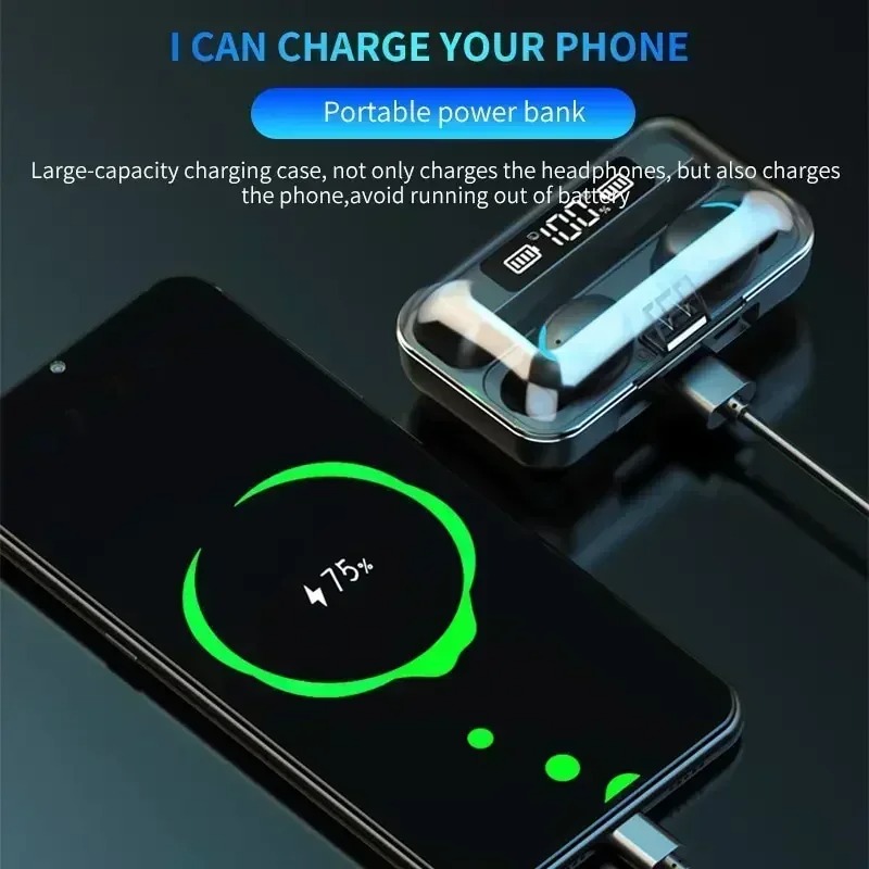 Auriculares Bluetooth 9D Estér - Phone Accessories Amazon reseña y precio