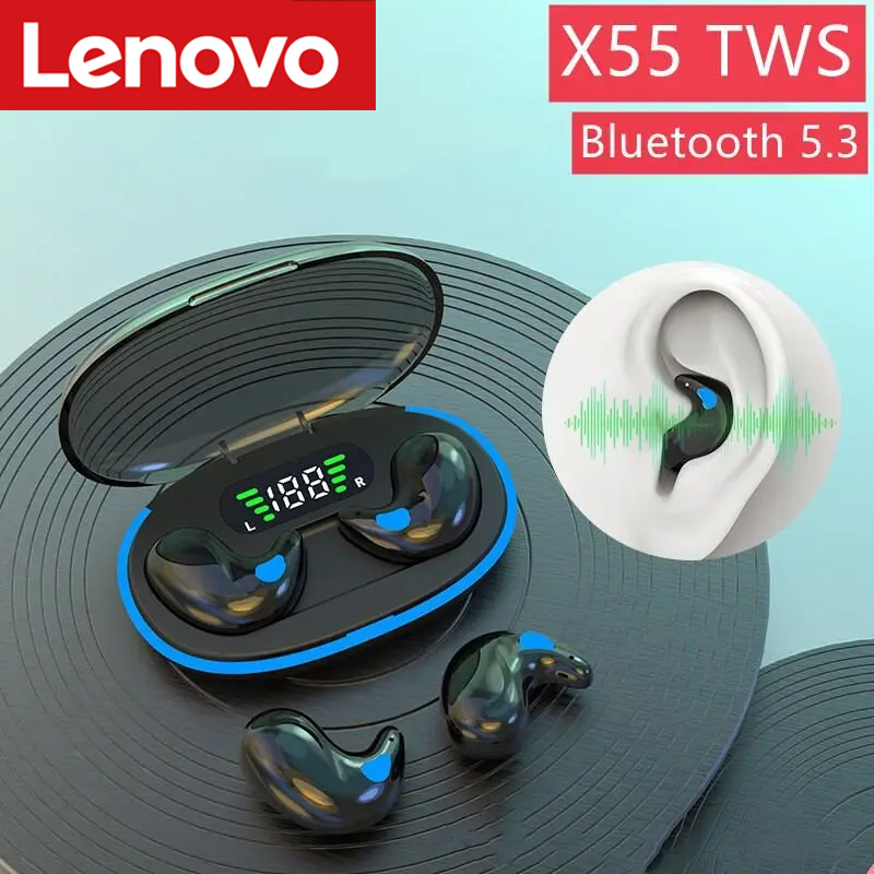 Lenovo X55 TWS Mini Earpods BT - Phone Accessories Amazon reseña y precio