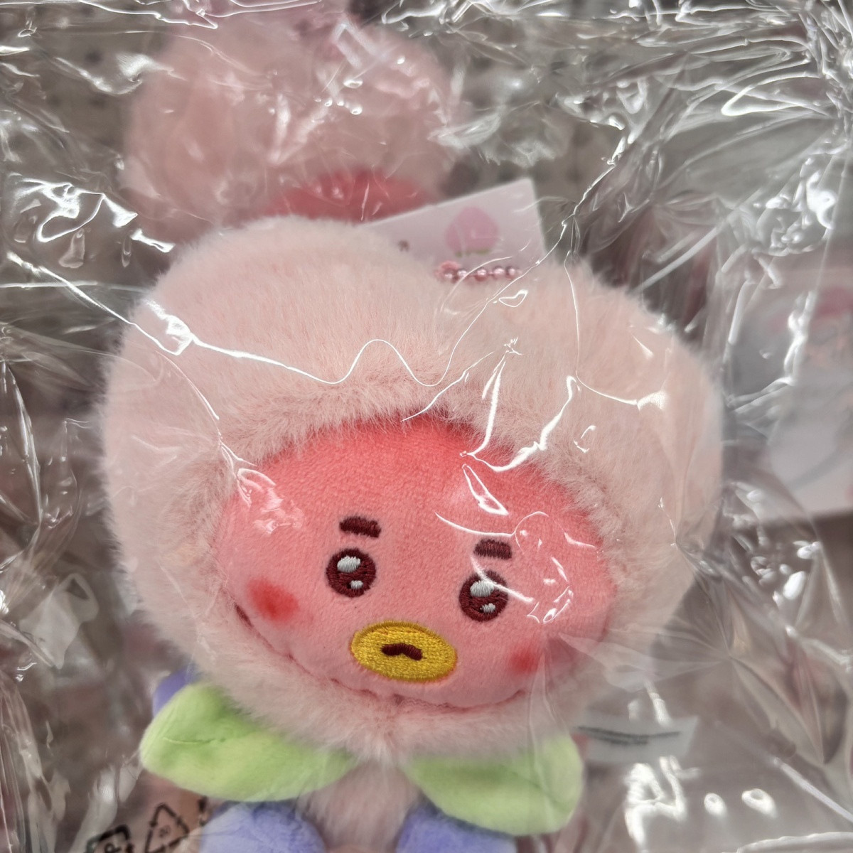 Llavero de peluche de melocotó - Phone Accessories Charms reseña y precio